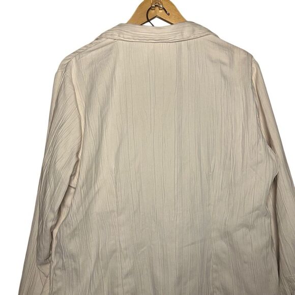 VTG Kim Rogers Off White Long Sleeve Top Size XL Alfred Dunner Trouser Size 14P - Picture 5 of 15